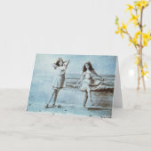 Babes Kaart (Gele Bloem)