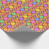 Babes kralen helder rood cadeaupapier (Hoek)