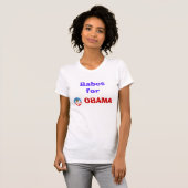 Babes voor Obama T-shirt (Voorkant volledig)