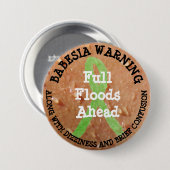 Babesia Humor Button (Voorkant /achterkant)