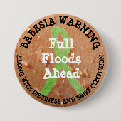 Babesia Humor Button (Voorkant)