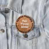 Babesia Humor Knop Ronde Button 7,6 Cm (In situ)