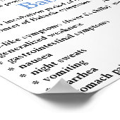 Babesia Information Fact Poster (Hoek)