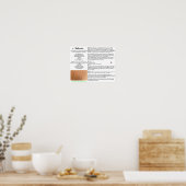 Babesia Symptomen en Poster van overdracht (Keuken)