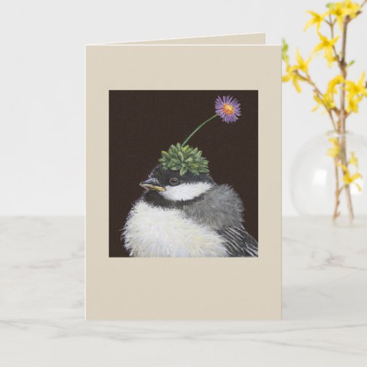 Babette-kaart Kaart (Gele Bloem)