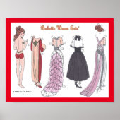 Babette Wears Paper Doll Poster (Voorkant)