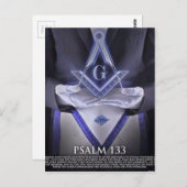 babfa280806c9f0f9ee8b4aef15b660f—masonic-symbolen- briefkaart (Voorkant / Achterkant)