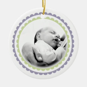 Babies 1e kerstnaam Foto Ornament Keepomwille