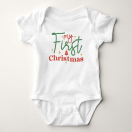 Babies Baby Eerste eerste kerstcadeau voor nieuwe  Romper