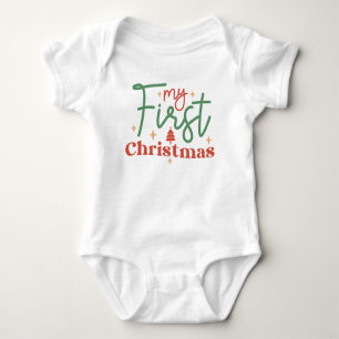 Babies Baby Eerste eerste kerstcadeau voor nieuwe Romper