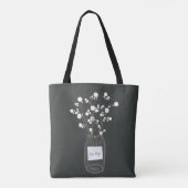 BABIES BREATH/COTTON-leraar Tote Bag (Achterkant)