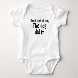 Babies Corner - Kijk niet naar me De hond deed het Romper