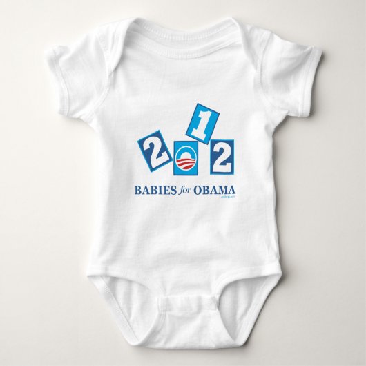 Babies for Obama 2012 Romper (Voorkant)