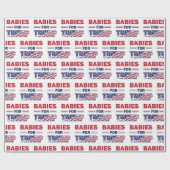 Babies for Trump - Trump 2020 Cadeaupapier (Vlak)