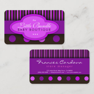 Babies Store Baby Shop Baby Boutique Visitekaartje