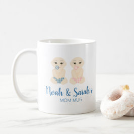 Babies Twins Boy and Girl for Mother Koffiemok