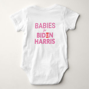 Babies voor Biden Harris Custom Text Romper