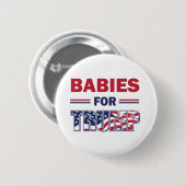 Babies voor Trump Ronde Button 5,7 Cm (Voorkant /achterkant)