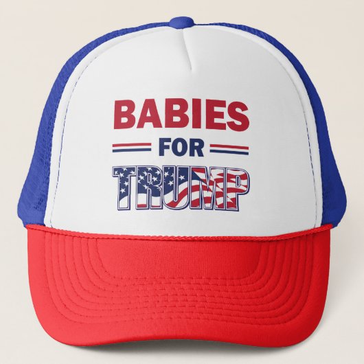 Babies voor Trump Trucker Pet (Voorkant)