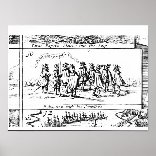 Babington en zijn medeplichtigen poster (Voorkant)