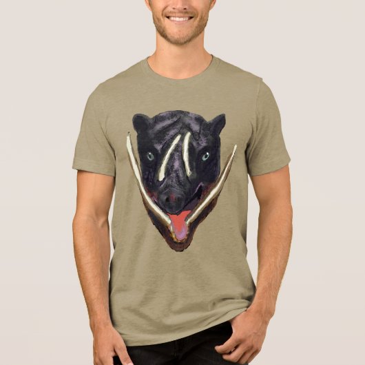 Babiroesa Tri-Blend Shirt (Voorkant)