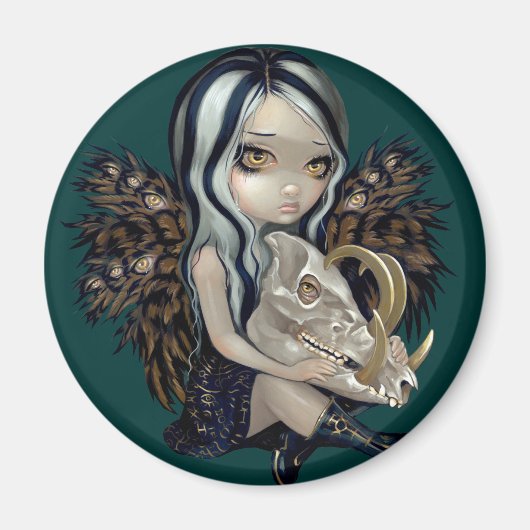 "Babirusa Skull" magneet (Voorkant)