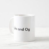 Babita en Og Koffiemok (Voorkant links)