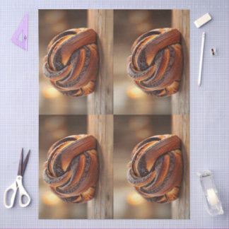 Babka Cake Oost-Europa Lekker Eten Foto Tissuepapier