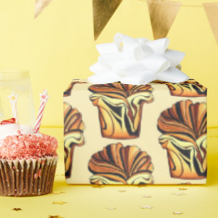 Babka Chocolate Bread Slice Loaf Joodse bakkerij Cadeaupapier