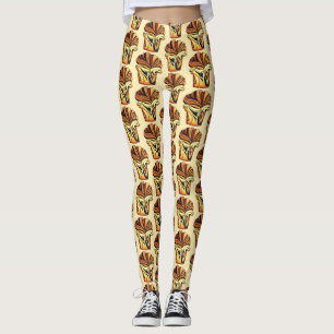 Babka Chocolate Bread Slice Loaf Joodse bakkerij Leggings