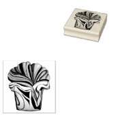 Babka Chocolate Bread Slice Loaf Joodse bakkerij Rubberstempel (Gestempeld)