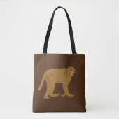 Baboon-aap Tote Bag (Voorkant)