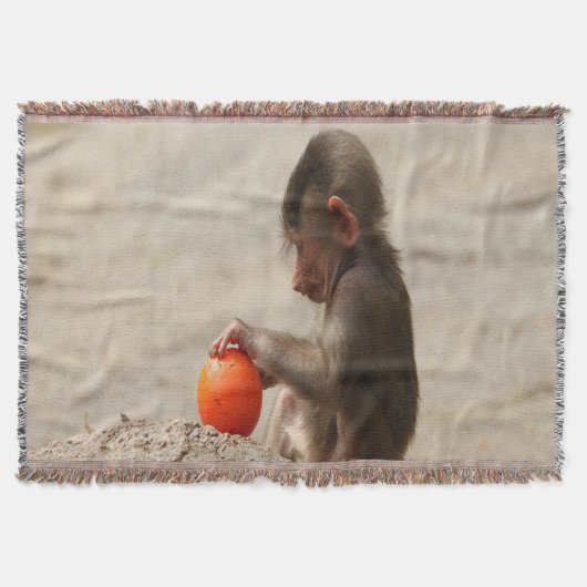 Baboon Baby Deken (Voorkant)