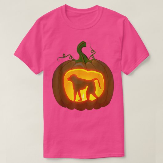 Baboon Halloween Shirt385 T-shirt (Design voorkant)