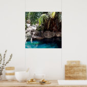 Baboon in het Paradijs, Poster (Keuken)