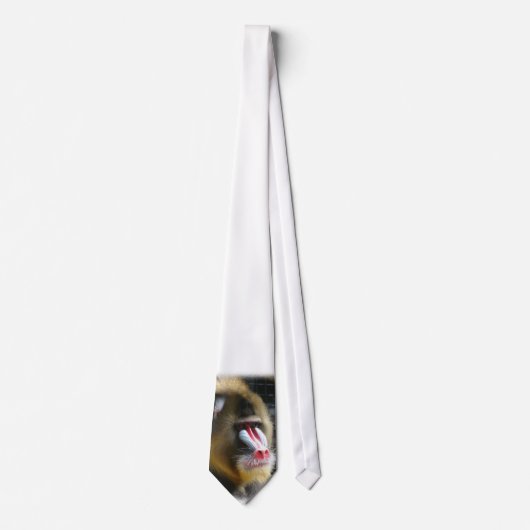 Baboon Mannen Necktie Stropdas (Voorkant)