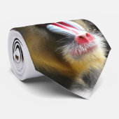Baboon Mannen Necktie Stropdas (Opgerold)