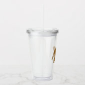 Baboon monkey art acryl drinkbeker (Rechts)