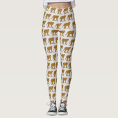 Baboon Monkey Art Leggings (Voorkant)