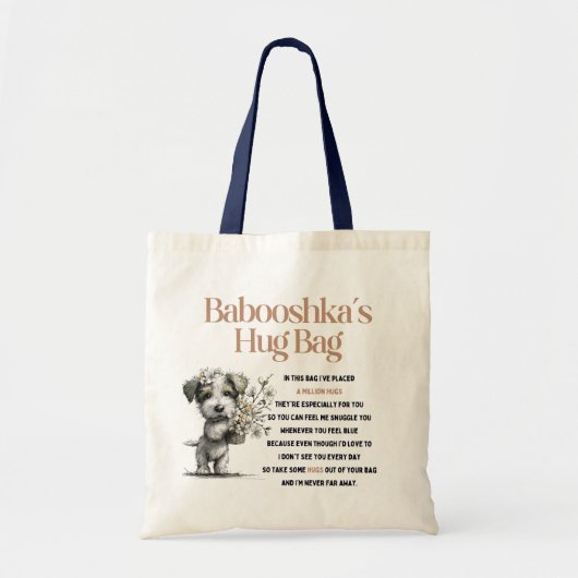 Babooshka knuffeltas (Enkelvoud) Tote Bag (Voorkant)