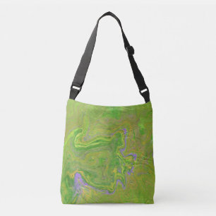 Babs 1 Abstracte Tote Crossbody Tas