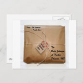 Babs Johnson Verjaardagspakket Briefkaart (Voorkant / Achterkant)