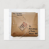 Babs Johnson Verjaardagspakket Briefkaart (Voorkant)