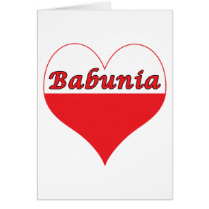 Babunia Poland Heart