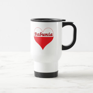 Babunia Poland Heart Reisbeker