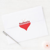 Babunia Poland Heart Ronde Sticker (Envelop)