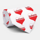 Babunia Poland Heart Stropdas (Opgerold)