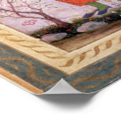 Babur Reading, Mughal Poster (Hoek)