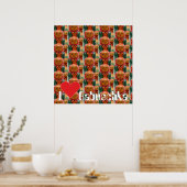 Babuschka Matrjoschka Matryoshka Poster (Keuken)