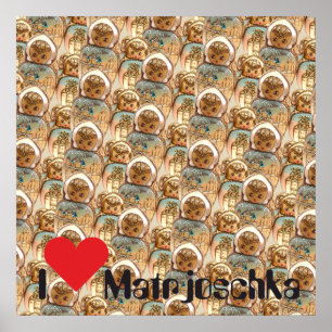 Babuschka Matrjoschka Matryoshka Poster